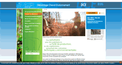 Desktop Screenshot of debardage-cheval-environnement.com